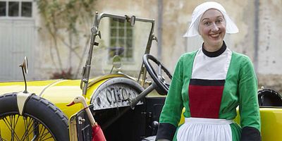 Bécassine : "Il y a cet appétit pour le burlesque dans le cinéma de Bruno Podalydès" nous dit Emeline Bayart