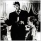 La Nuit du chasseur : photo Billy Chapin, Charles Laughton, Robert Mitchum, Sally Jane Bruce