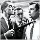La Môme vert-de-gris : photo Bernard Borderie, Eddie Constantine, Howard Vernon, Maurice Ronet