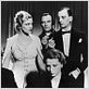 Quatre de l'espionnage : photo Alfred Hitchcock, John Gielgud, Madeleine Carroll