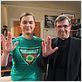 The Big Bang Theory : photo Jim Parsons, Leonard Nimoy