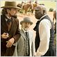 Django Unchained : photo Christoph Waltz, Leonardo DiCaprio, Samuel L. Jackson