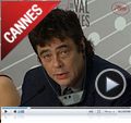 Photo : Cannes 2013 N°29 - Jimmy P. : Benicio Del Toro, A. Desplechin et M. Amalric en conférence de presse