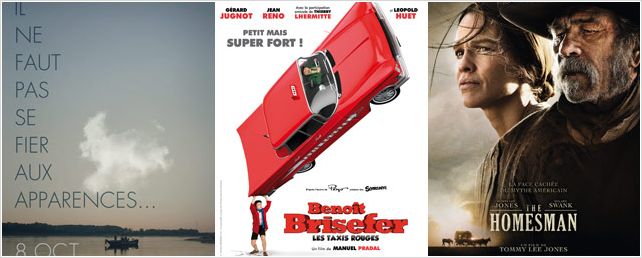 Gone Girl, The Homesman, Benoît Brisefer : le plein d'affiches cinéma ! Gone Girl, The Homesman, Benoît Brisefer : le plein d'affiches cinéma !