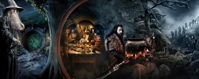 Ordre Film Seigneur Des Anneaux Hobbit "Le Hobbit" : une bannière présentant 10 scènes clés ! - Actus Ciné