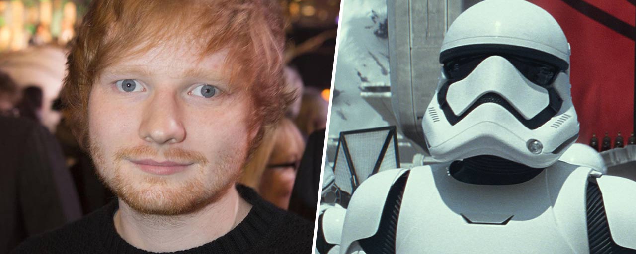 Star Wars : après Game of Thrones, Ed Sheeran apparaîtra dans l'épisode IX