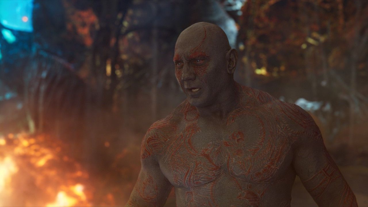 Les Gardiens de la Galaxie : pourquoi Dave Bautista a risqué sa carrière pour défendre James Gunn