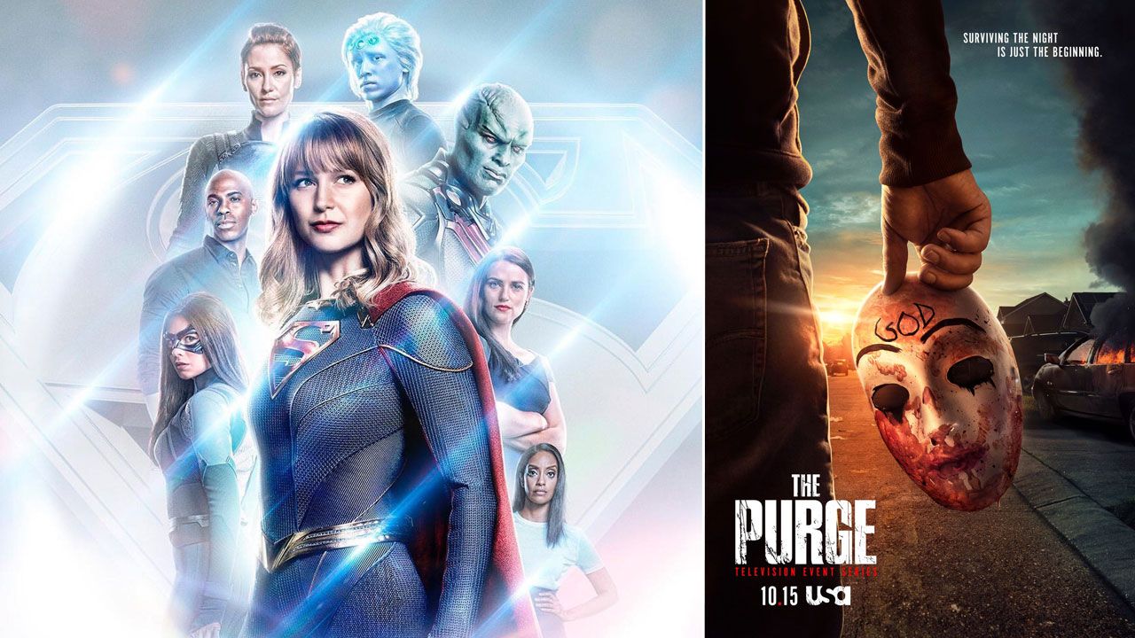 Supergirl, The Purge, Charmed... Les affiches séries de la semaine !