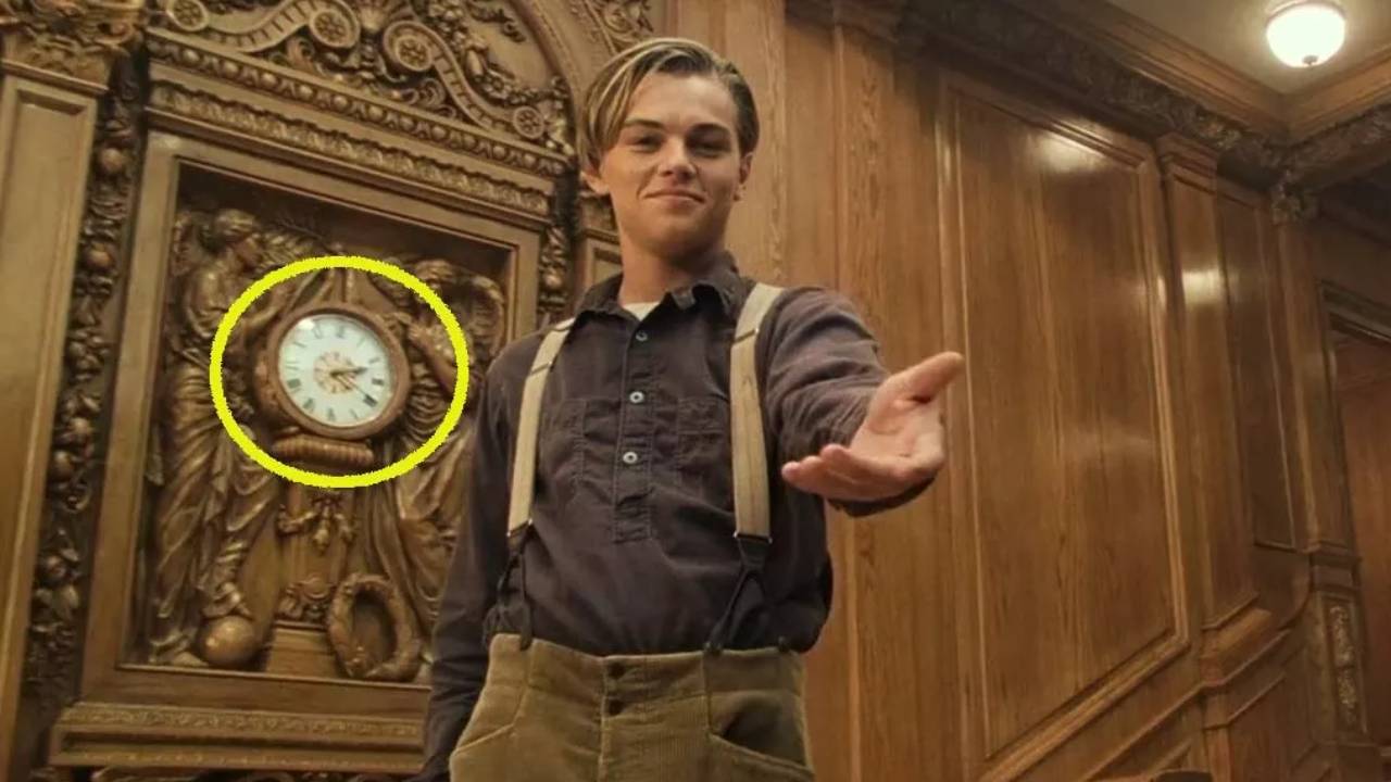 Titanic : le petit détail caché sur l’horloge à la fin du film