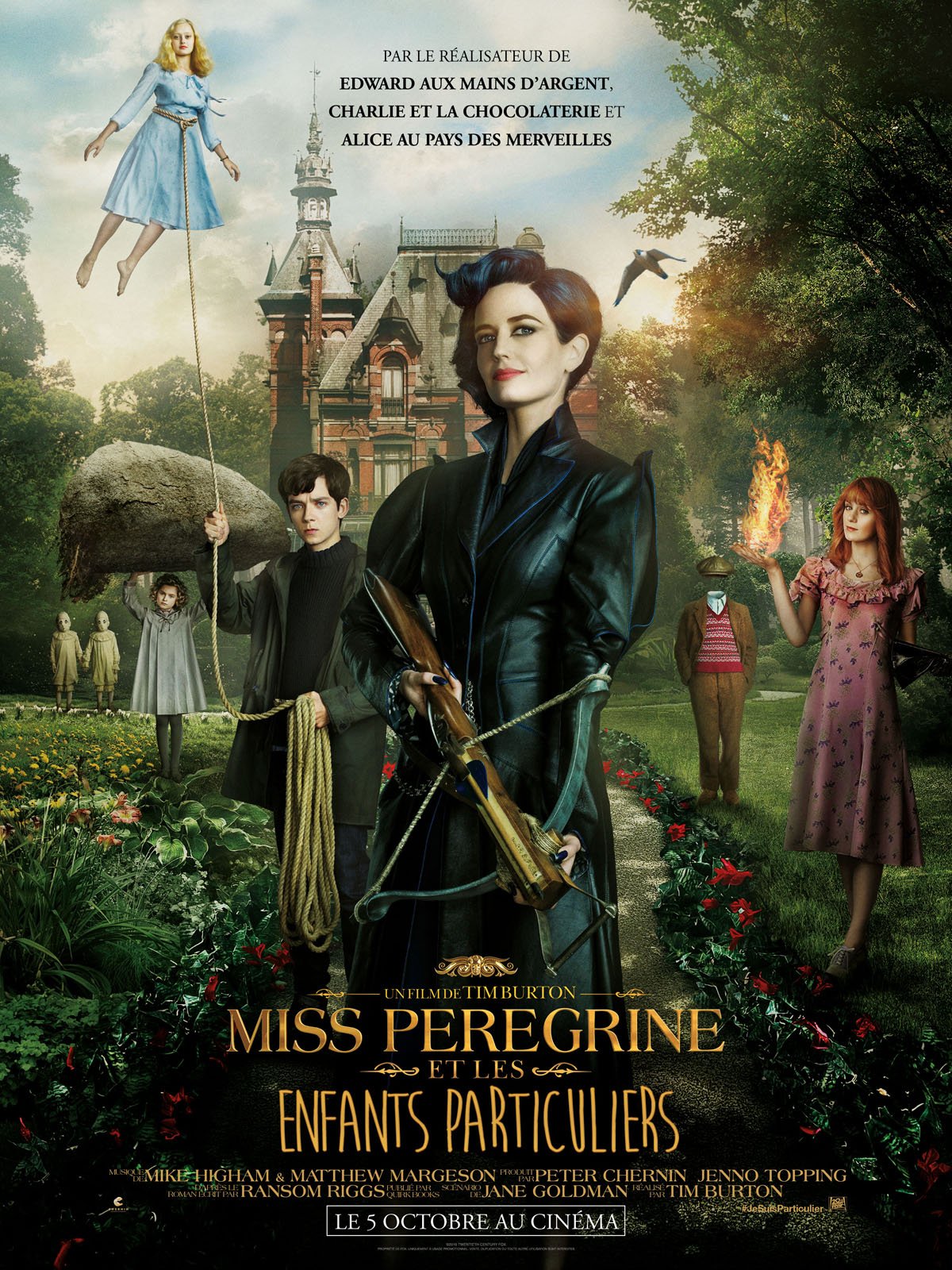 Cinéma : Miss Peregrine de Tim Burton