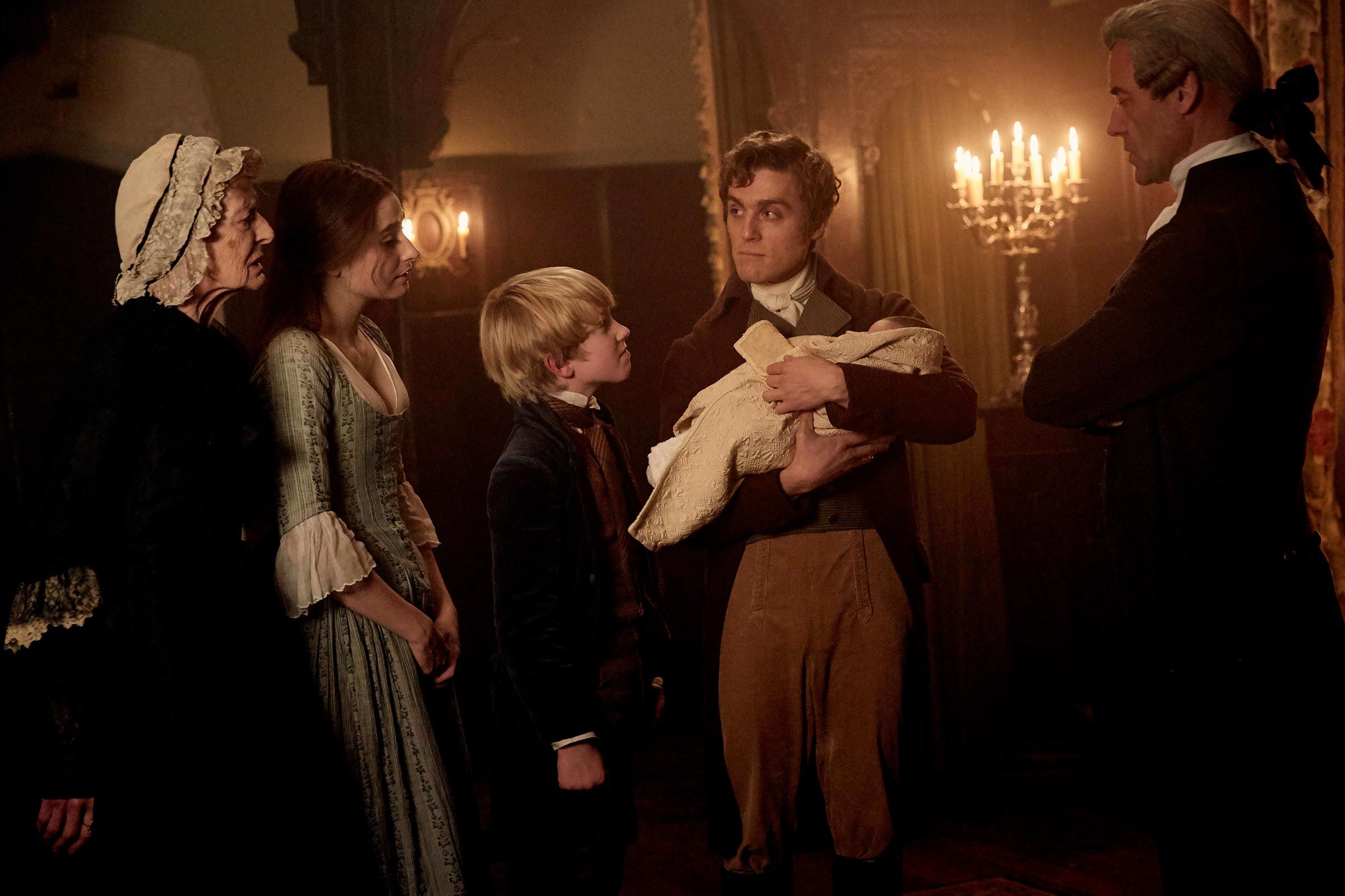 Films Et Séries Tv Avec Ellise Chappell Poldark (2015) : Photo Caroline Blakiston, Ellise Chappell, Jack