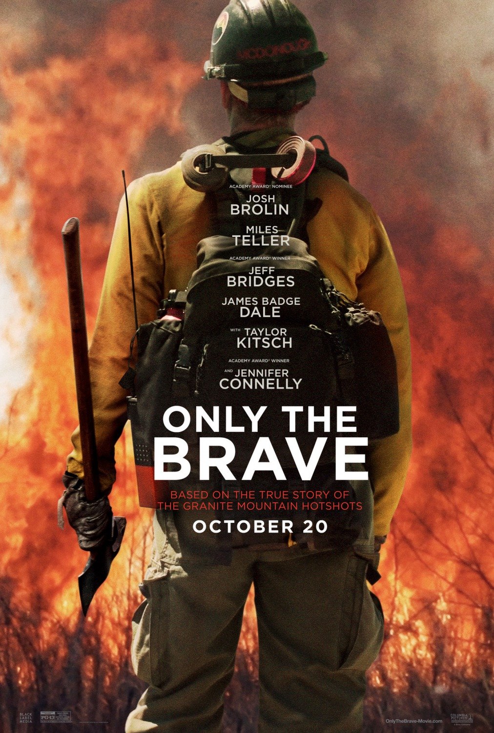 only the brave cast dvd