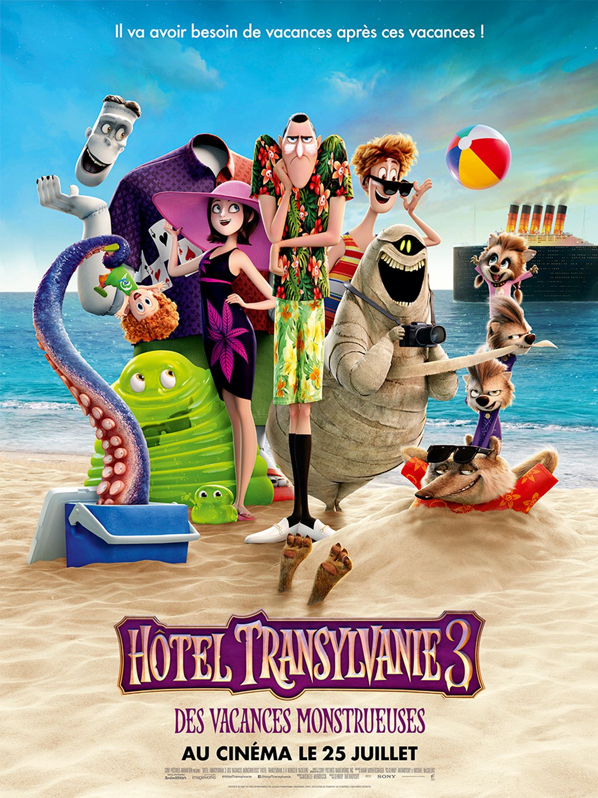 Hôtel Transylvanie 3 : Des vacances monstrueuses Hôtel Transylvanie 3 : Des vacances monstrueuses