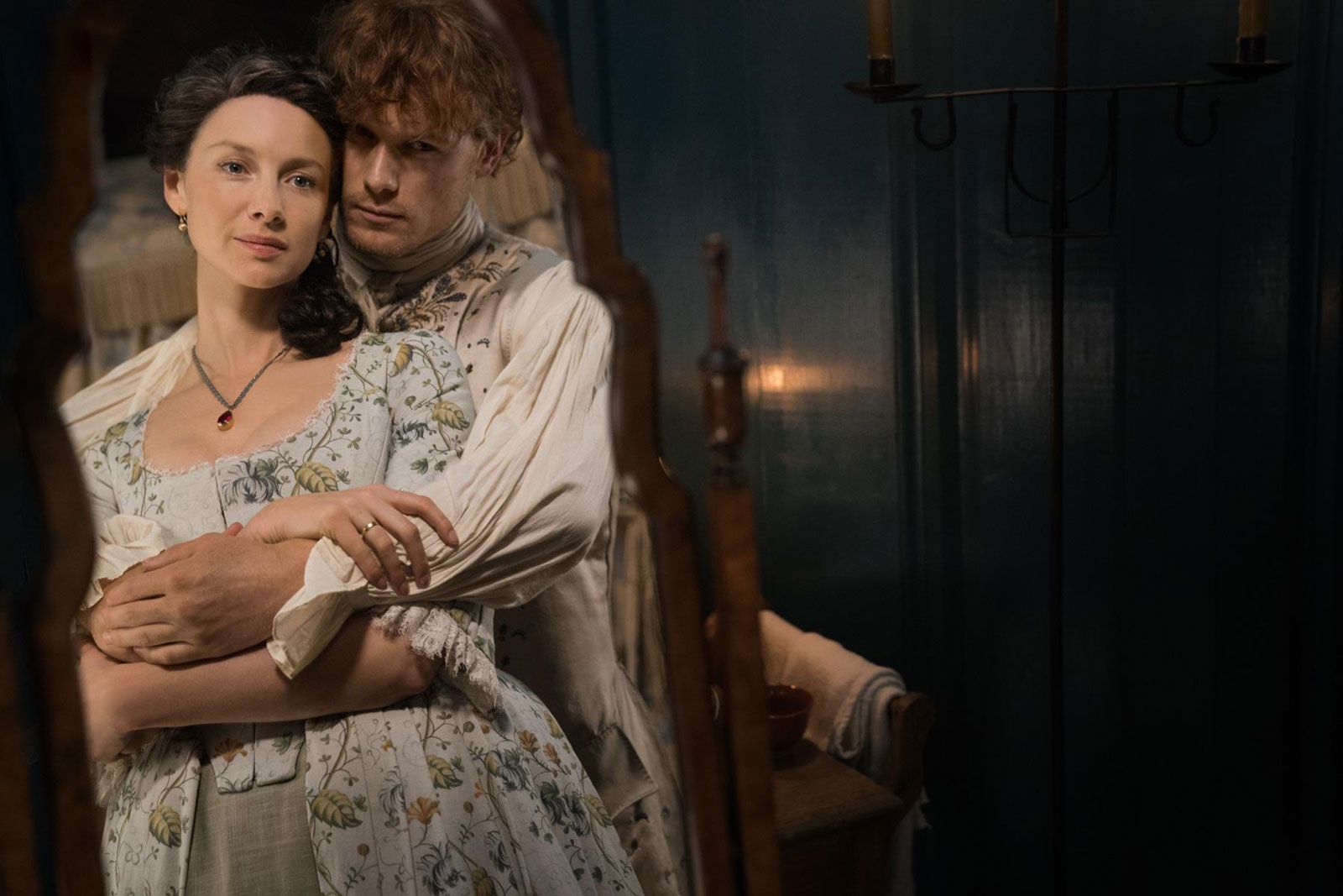 La Belle De Jerusalem Serie Acteurs Photo de Caitriona Balfe - Photo Caitriona Balfe, Sam Heughan - AlloCiné