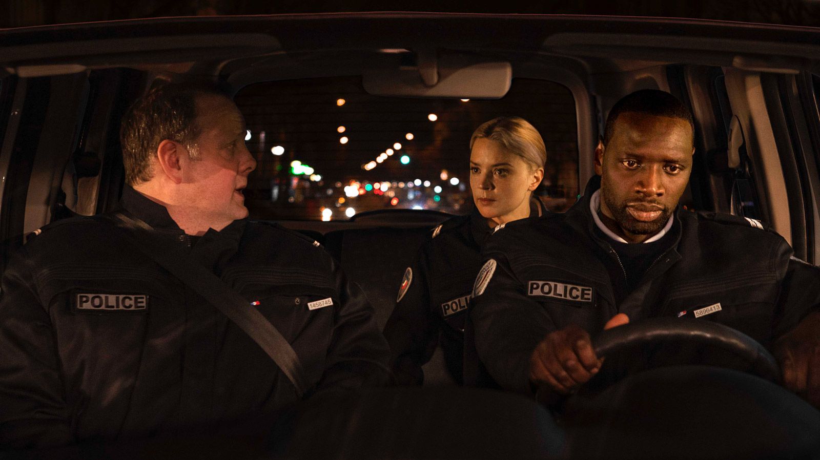 Photo De Virginie Efira Police Photo Gregory Gadebois Omar Sy Virginie Efira Allocine
