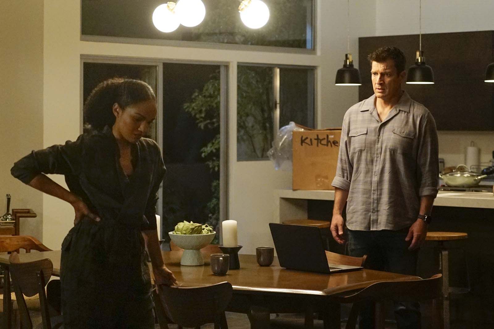 The Rookie Saison 4 Diffusion M6 The Rookie : le flic de Los Angeles : Photo Mekia Cox, Nathan Fillion