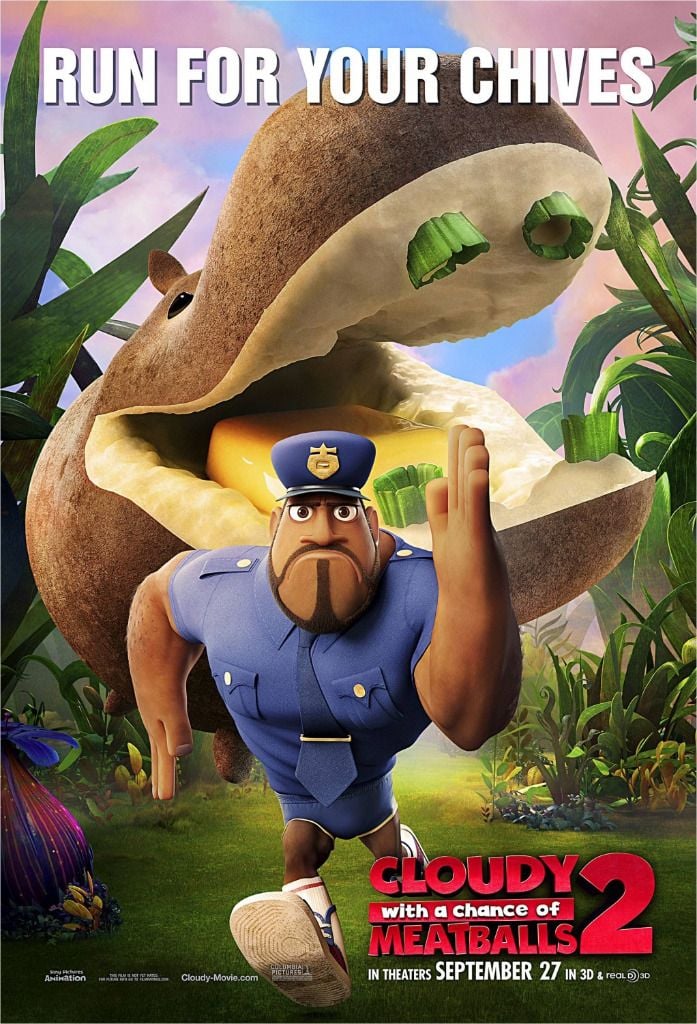 L'île Des Miam-nimaux Tempête De Boulettes Géantes 2 2013 Affiche du film L'île des Miam-nimaux : Tempête de boulettes géantes 2