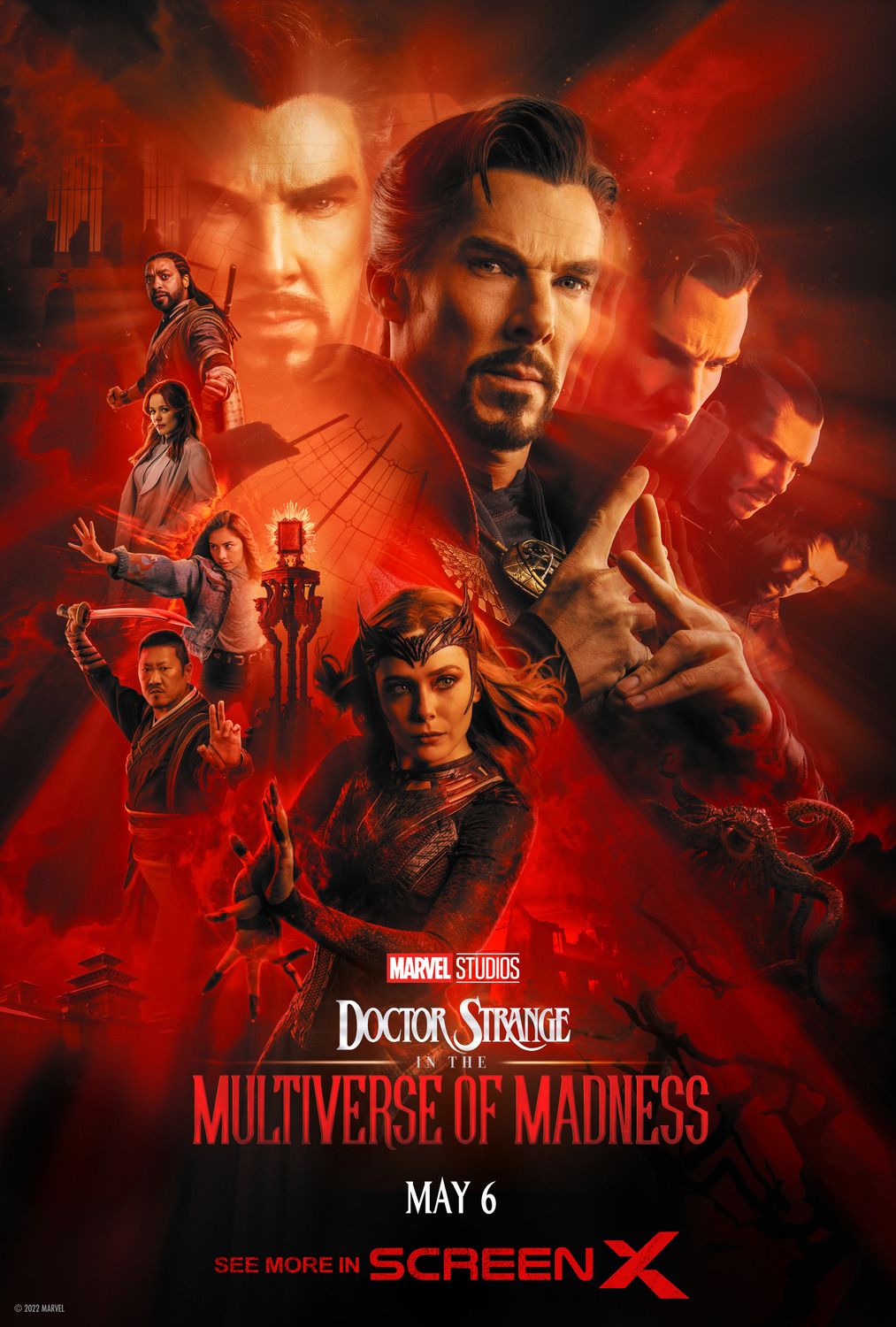 Affiche Du Film Doctor Strange In The Multiverse Of Madness Photo