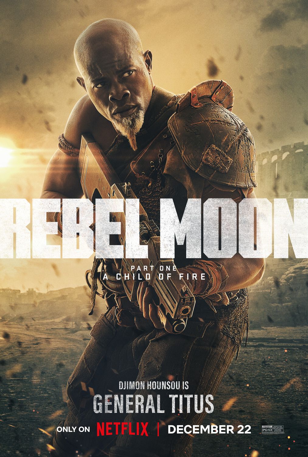 Affiche Du Film Rebel Moon Partie Enfant Du Feu Photo Sur