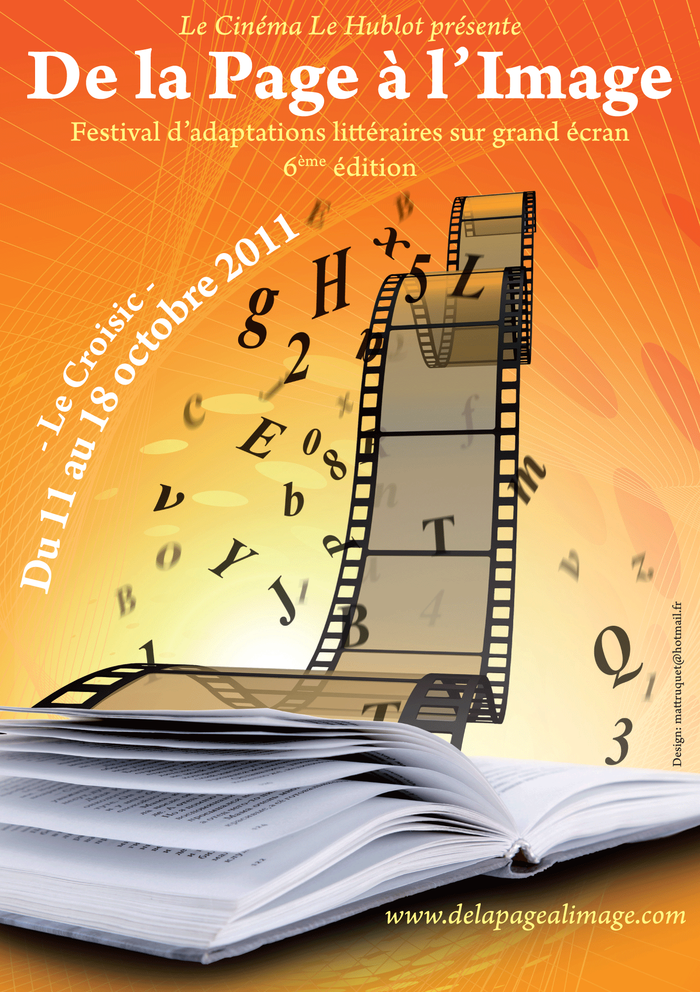 De la page à l'image - Festival du film du Croisic
