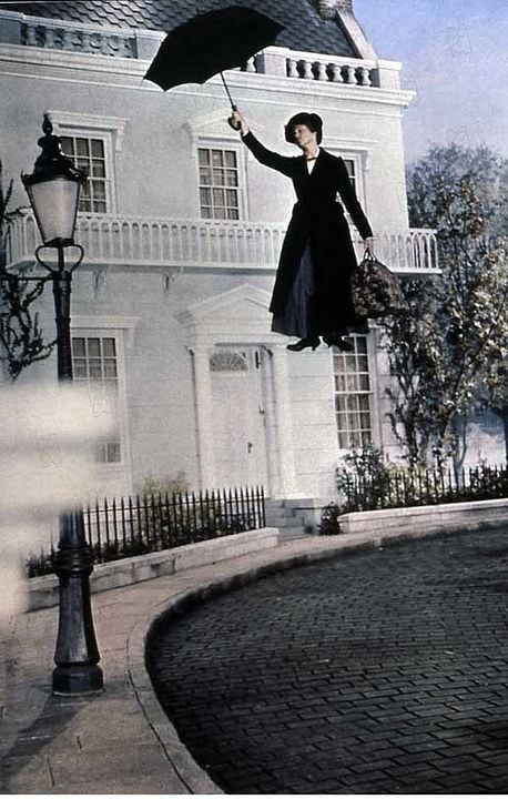 Mary Poppins : photo Julie Andrews, Robert Stevenson
