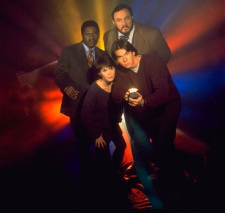 Sliders, les mondes parallèles : Photo Cleavant Derricks, Jerry O'Connell, John Rhys-Davies, Sabrina Lloyd
