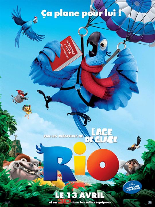 Résultat de recherche d'images pour "Rio affiche film"
