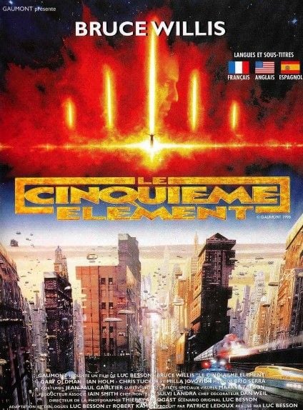 Le Cinquième élément Film Complet Les 25 meilleurs films de science-fiction de tous les temps selon les