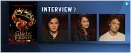 Interview : les acteurs de "Game of Thrones" lèvent le voile sur la saison 2 [VIDEO]