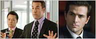 Jeremy Piven et Grégory Fitoussi au générique de "Mr Selfridge"