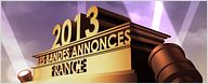 Bandes-annonces 2013 : la sélection "France"
