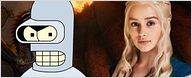 Emilia Clarke, la star de "Game of Thrones", dans "Futurama"