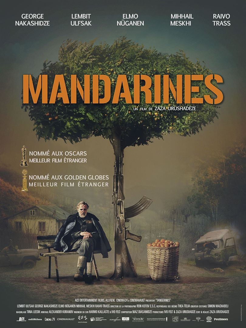 Affiche de "Mandarines", par Zaza Urushadze, 2016