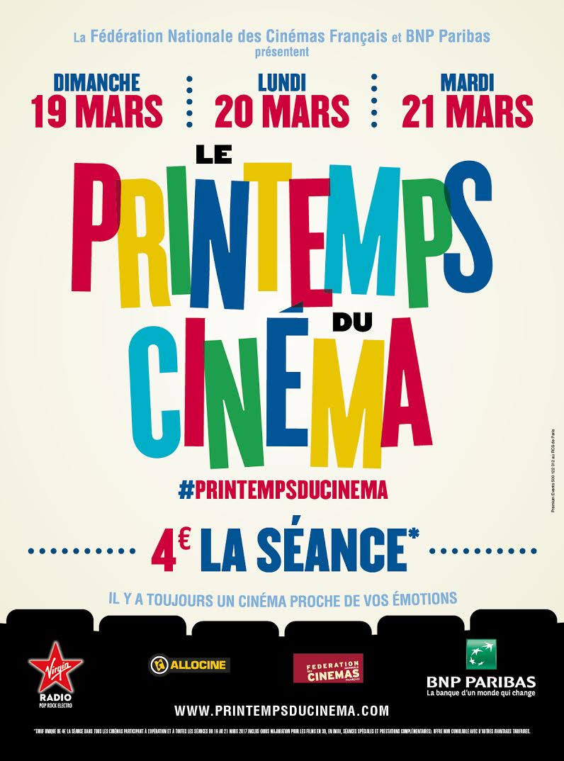 Printemps du Cinéma 2016