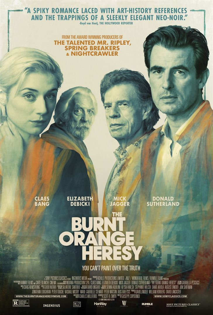 [好雷] 謊畫情人 The Burnt Orange Heresy (2019 美國＆義大利)