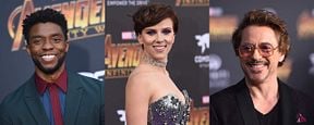 Avengers : avant d'affronter Thanos, Scarlett Johansson, Robert Downey Jr. et Chadwick Boseman prennent la pose Avengers : avant d'affronter Thanos, Scarlett Johansson, Robert Downey Jr. et Chadwick Boseman prennent la pose