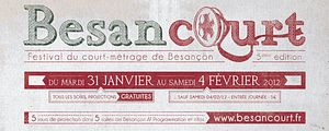 Festival Besancourt: appels à films