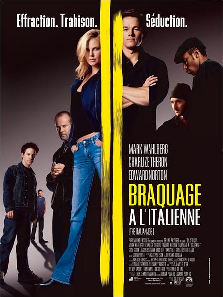 Braquage à l'italienne : affiche