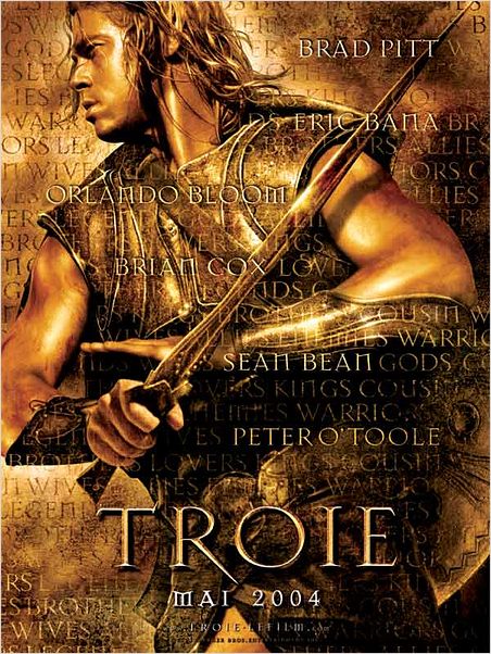 Troie : Affiche Brad Pitt, Wolfgang Petersen