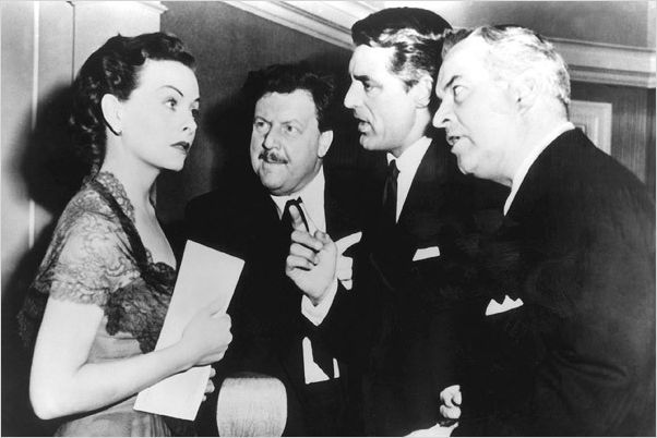 On murmure dans la ville : Photo Cary Grant, Jeanne Crain, Joseph L. Mankiewicz, Walter Slezak