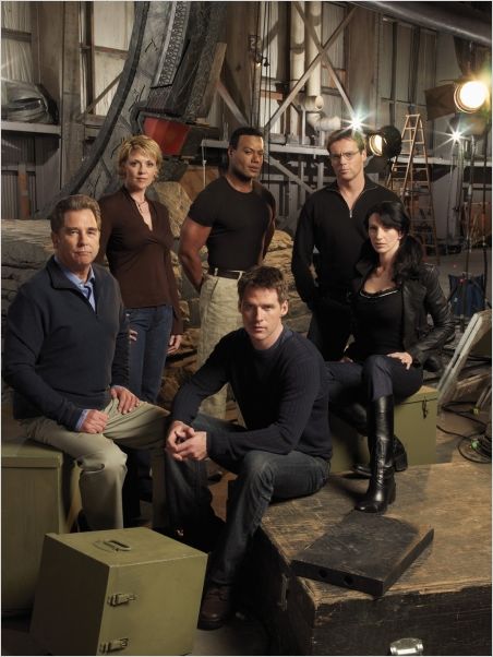 Stargate SG-1 : photo Amanda Tapping, Beau Bridges, Ben Browder, Christopher Judge, Claudia Black