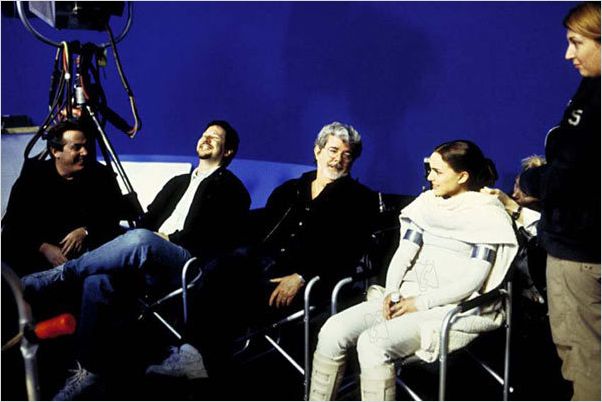 Star Wars : Episode II - L'Attaque des clones : photo George Lucas, John Knoll, Natalie Portman, Rick McCallum