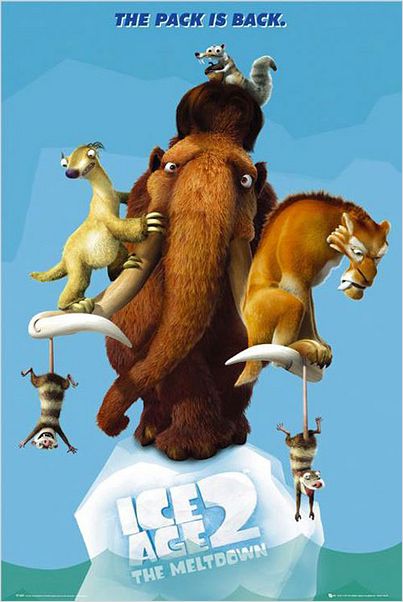 L'Âge de glace 2 : affiche Carlos Saldanha