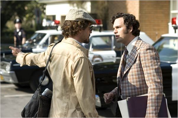 Zodiac : Photo David Fincher, Mark Ruffalo, Robert Downey Jr.
