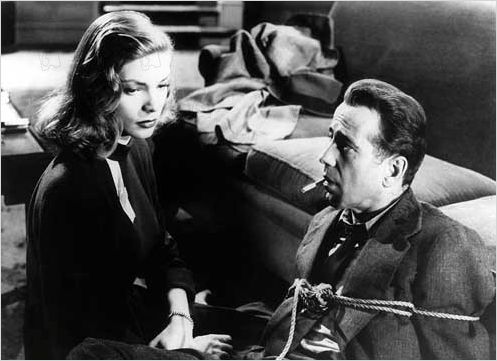 Le Grand sommeil : photo Howard Hawks, Humphrey Bogart, Lauren Bacall
