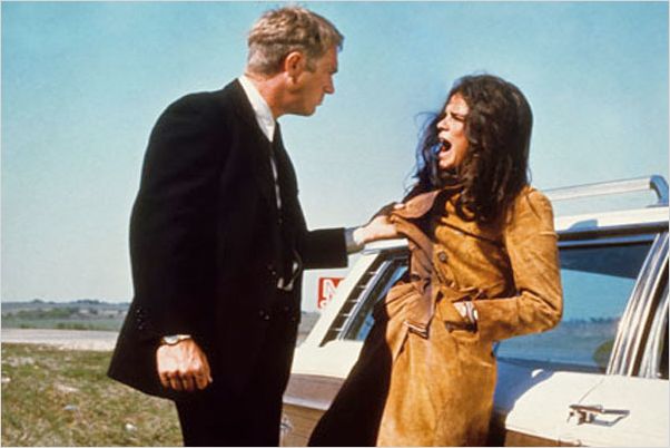 Le Guet-apens : photo Ali McGraw, Sam Peckinpah, Steve McQueen