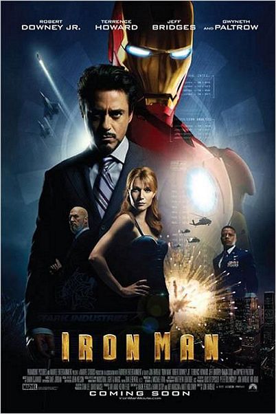 Iron Man : Affiche Gwyneth Paltrow, Jeff Bridges, Jon Favreau, Robert Downey Jr., Terrence Howard