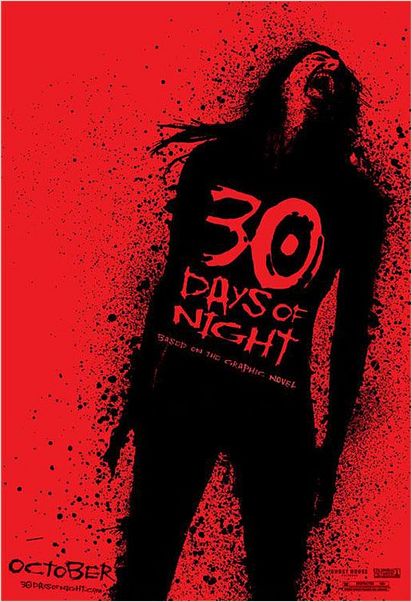 30 jours de nuit : affiche David Slade, Melissa George