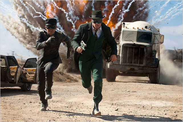 The Green Hornet : Photo Jay Chou, Michel Gondry, Seth Rogen