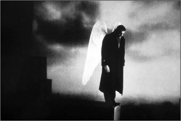 Les Ailes du désir : photo Bruno Ganz, Wim Wenders